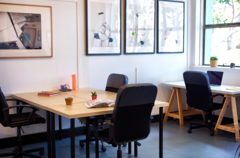 Small Desks in Creative Space