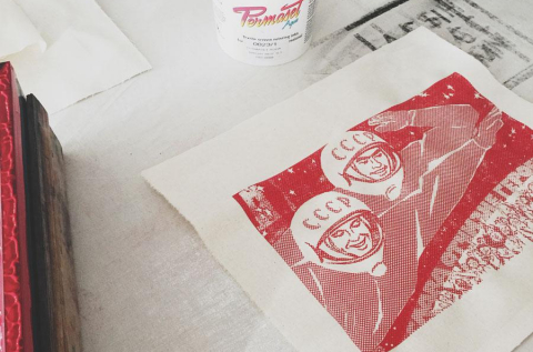 PHOTO EMULSION SCREEN PRINTING