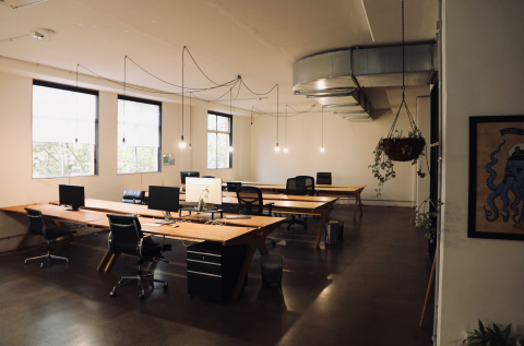 Desk space available