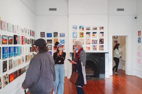 OPENING OF LINDEN POSTCARD SHOW 2022-23