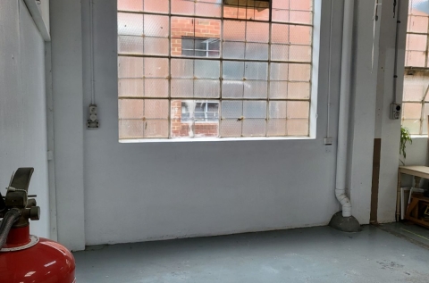 Studio currently empty