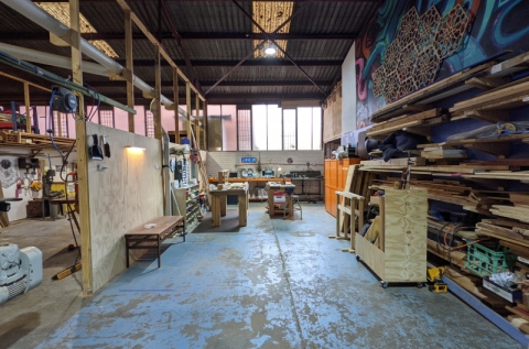 One of the benchrooms