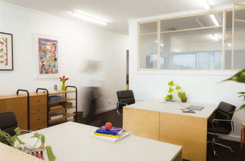 Open plan desks available