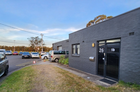 outside warehouse open park