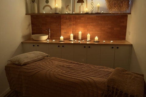 Dark and moody feel for treatments